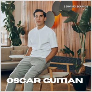 Oscar Guitian Serving Sounds CEO